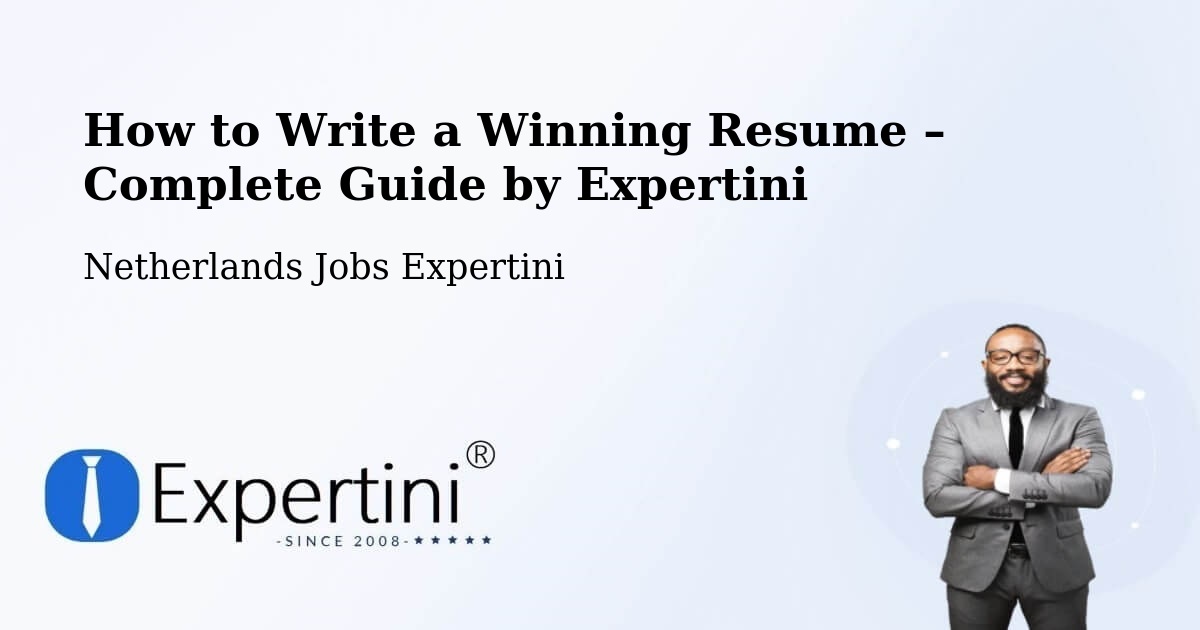Resume Writing Guide for Job Seekers – Andelst - Andelst, Netherlands Jobs Expertini